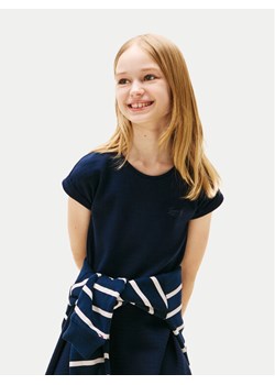 Tommy Hilfiger Sukienka codzienna Spacer KG0KG08706 S Granatowy Regular Fit ze sklepu MODIVO w kategorii Sukienki dziewczęce - zdjęcie 184623303