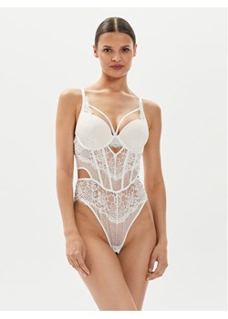 Hunkemöller Body Arabella 205445 Biały ze sklepu MODIVO w kategorii Body damskie - zdjęcie 184623312