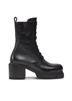 PINKO Botki Honneger Anfibio AI 23-24 BLKS1 102330 A0NY Czarny ze sklepu MODIVO w kategorii Workery damskie - zdjęcie 184623313