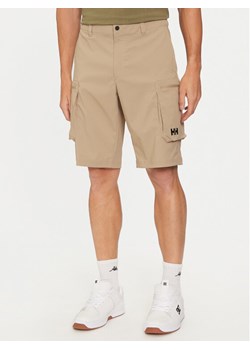 Helly Hansen Szorty sportowe Move Quick-Dry 2.0 53977 Beżowy Regular Fit ze sklepu MODIVO w kategorii Spodenki męskie - zdjęcie 184623331