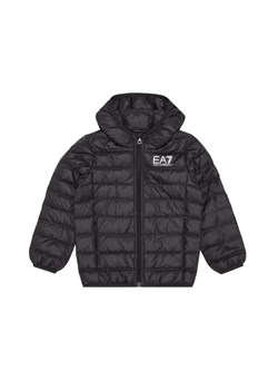 EA7 Emporio Armani Kurtka puchowa 7B000035 AF12477 UC001 Czarny Regular Fit ze sklepu MODIVO w kategorii Kurtki chłopięce - zdjęcie 184623371
