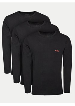 Hugo Komplet 3 longsleeve 50492631 Czarny Regular Fit ze sklepu MODIVO w kategorii T-shirty męskie - zdjęcie 184623394