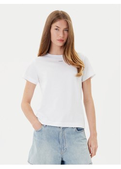 PINKO T-Shirt Basico 100373 A2RE Biały Regular Fit ze sklepu MODIVO w kategorii Bluzki damskie - zdjęcie 184623410