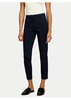Sisley Chinosy 4BYW55AH6 Granatowy Regular Fit ze sklepu MODIVO w kategorii Spodnie damskie - zdjęcie 184623433