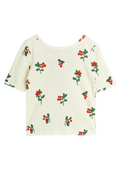 MINI RODINI T-Shirt 2522011311 Biały Regular Fit ze sklepu MODIVO w kategorii Bluzki dziewczęce - zdjęcie 184623574