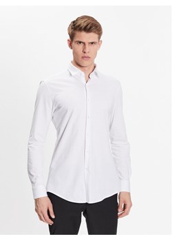 Hugo Koszula 50479394 Biały Slim Fit ze sklepu MODIVO w kategorii Koszule męskie - zdjęcie 184623653
