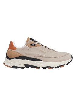 Pepe Jeans FOOTWEAR Skórzane sneakersy "James Treck" w kolorze beżowym - id: 16281183 - marki Pepe Jeans - 184627374 Pepe Jeans FOOTWEAR Skórzane sneakersy "James Treck" w kolorze beżowym ze sklepu Limango Polska w kategorii Buty sportowe męskie - zdjęcie 184627374