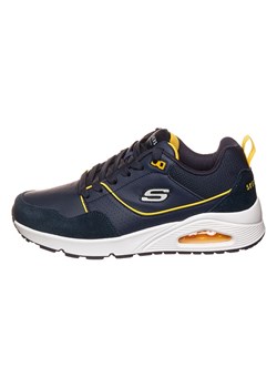Skechers Skórzane sneakersy &quot;Uno - Retro One&quot; w kolorze granatowym ze sklepu Limango Polska w kategorii Buty sportowe męskie - zdjęcie 184627612