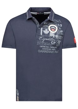 Canadian Peak Koszulka polo &quot;Karueneak&quot; w kolorze granatowym ze sklepu Limango Polska w kategorii T-shirty męskie - zdjęcie 184627640