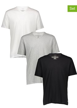 CALVIN KLEIN UNDERWEAR Koszulki (3 szt.) w kolorze czarnym, szarym i białym ze sklepu Limango Polska w kategorii T-shirty męskie - zdjęcie 184627671