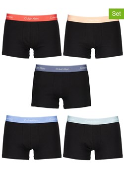 CALVIN KLEIN UNDERWEAR Bokserki (5 par) w kolorze czarnym ze sklepu Limango Polska w kategorii Majtki męskie - zdjęcie 184627720