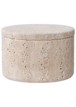 House Nordic Pojemnik w kolorze kremowym - wys. 6,5 x Ø 10 cm ze sklepu Limango Polska w kategorii Akcesoria i przechowywanie - zdjęcie 184628031