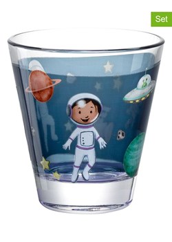LEONARDO Szklanki (6 szt.) &quot;Space&quot; w kolorze granatowym - 215 ml ze sklepu Limango Polska w kategorii Szklanki - zdjęcie 184628164