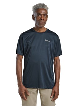 Jack Wolfskin Koszulka funkcyjna &quot;Tech T&quot; w kolorze granatowym ze sklepu Limango Polska w kategorii T-shirty męskie - zdjęcie 184628571
