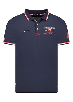 Canadian Peak Koszulka polo &quot;Konbustybleak&quot; w kolorze granatowym ze sklepu Limango Polska w kategorii T-shirty męskie - zdjęcie 184628761