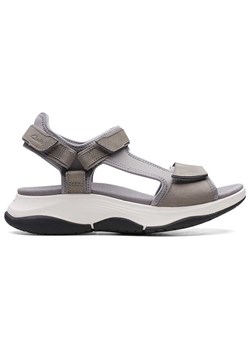 Clarks Sandały &quot;Wave2.0 Skip&quot; w kolorze szarym ze sklepu Limango Polska w kategorii Sandały damskie - zdjęcie 184628833