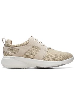 Clarks Sneakersy &quot;Lehman Tie&quot; w kolorze beżowym ze sklepu Limango Polska w kategorii Buty sportowe męskie - zdjęcie 184628882
