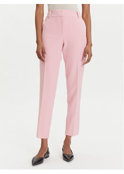 HUGO Spodnie materiałowe Hedima-1 50544742 Różowy Slim Fit ze sklepu MODIVO w kategorii Spodnie damskie - zdjęcie 184629080