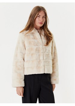 Marella Futro Carpazi 2525456011 Écru Regular Fit ze sklepu MODIVO w kategorii Futra damskie - zdjęcie 184629112