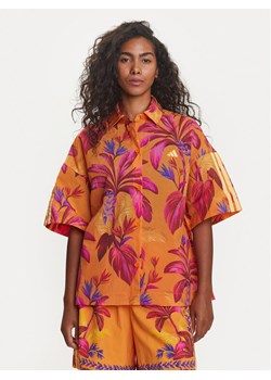 adidas Koszula FARM Premium JD6281 Pomarańczowy Loose Fit ze sklepu MODIVO w kategorii Koszule damskie - zdjęcie 184629160
