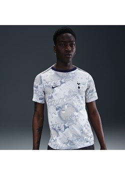 Męska przedmeczowa koszulka piłkarska z krótkim rękawem Nike Dri-FIT Tottenham Hotspur Academy Pro (wersja domowa) - Biel ze sklepu Nike poland w kategorii T-shirty męskie - zdjęcie 184631242