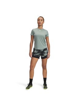 Damskie spodenki treningowe Under Armour UA W\'s Ch. Pro Short PRNT - zielone ze sklepu Sportstylestory.com w kategorii Szorty - zdjęcie 184631552