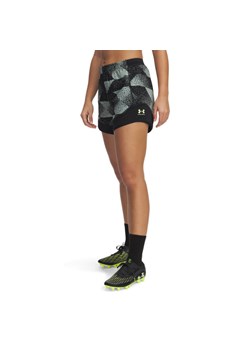 Damskie spodenki treningowe Under Armour UA W\'s Ch. Pro Short PRNT - zielone ze sklepu Sportstylestory.com w kategorii Szorty - zdjęcie 184631553