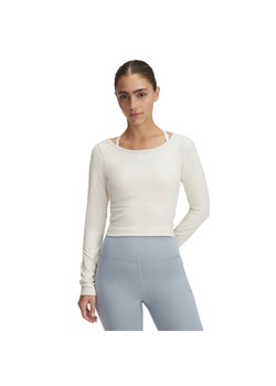 Damski longsleeve treningowy Under Armour UA Vanish Seamless LS - biały ze sklepu Sportstylestory.com w kategorii Bluzki damskie - zdjęcie 184631560
