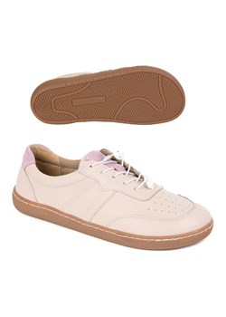 Olivier Buty Damskie Barefoot Skóra Minimalistyczne Szerokie Aria pudrowy róż różowe ze sklepu ButyModne.pl w kategorii Mokasyny męskie - zdjęcie 184632352