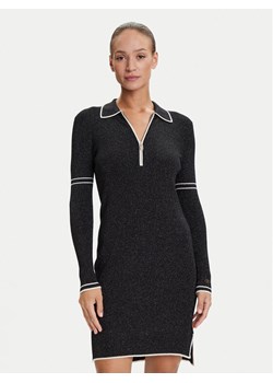 Liu Jo Sport Sukienka dzianinowa TF5028 MS49I Czarny Regular Fit ze sklepu MODIVO w kategorii Sukienki - zdjęcie 184632554
