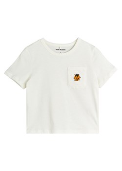 MINI RODINI T-Shirt 2522011011 Biały Regular Fit ze sklepu MODIVO w kategorii Bluzki dziewczęce - zdjęcie 184632572