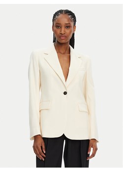 Weekend Max Mara Marynarka Lamine 2425046051 Écru Standard Fit ze sklepu MODIVO w kategorii Marynarki damskie - zdjęcie 184632623
