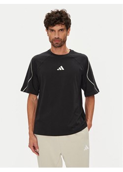adidas T-Shirt Stadium JN1824 Czarny Regular Fit ze sklepu MODIVO w kategorii T-shirty męskie - zdjęcie 184632643