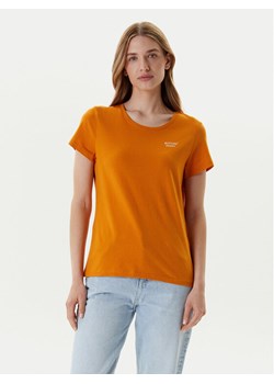 Mustang T-Shirt Alma 1016155 Pomarańczowy Regular Fit ze sklepu MODIVO w kategorii Bluzki damskie - zdjęcie 184632681