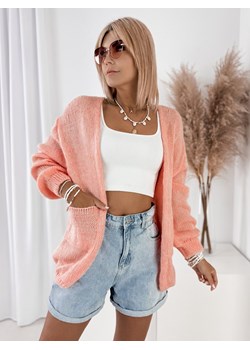 kardigan antila koralowy one size ze sklepu UBRA w kategorii Swetry damskie - zdjęcie 184634204