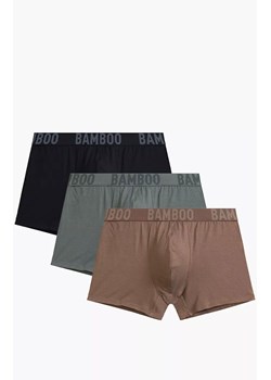 Atlantic 3-pack bokserki męskie 3MH-215-KHAJ/CZA/BEZ, Kolor multicolour, Rozmiar M, ATLANTIC ze sklepu Intymna w kategorii Majtki męskie - zdjęcie 184634301