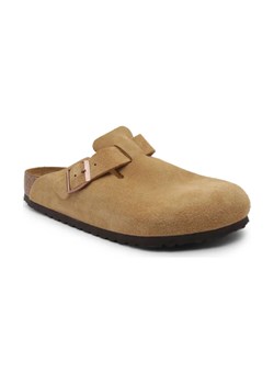 Birkenstock Skórzane klapki chodaki Boston VL Latte Cream ze sklepu Gomez Fashion Store w kategorii Klapki męskie - zdjęcie 184634570