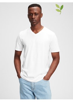 GAP Koszulka w kolorze białym ze sklepu Limango Polska w kategorii T-shirty męskie - zdjęcie 184634992