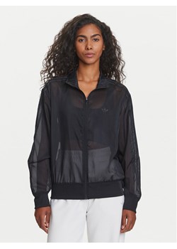 adidas Bluza adicolor Sheer JN6130 Czarny Loose Fit - id: 0000304728686 - marki adidas - 184635172 adidas Bluza adicolor Sheer JN6130 Czarny Loose Fit ze sklepu MODIVO w kategorii Bluzy damskie - zdjęcie 184635172