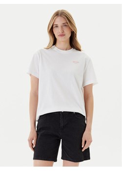 Mustang T-Shirt Floris 1016158 Biały Relaxed Fit ze sklepu MODIVO w kategorii Bluzki damskie - zdjęcie 184635194