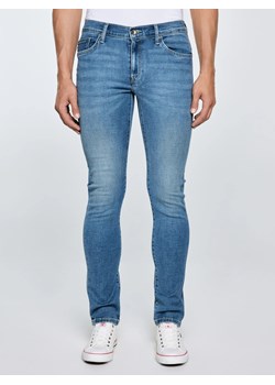 Jeansy męskie skinny niebieskie Jeffray 266 ze sklepu Big Star w kategorii Jeansy męskie - zdjęcie 184635392