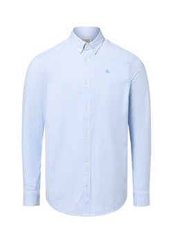 Scotch & Soda Męska koszula casual Mężczyźni Regular Fit Bawełna biały w paski ze sklepu vangraaf w kategorii Koszule męskie - zdjęcie 184635713