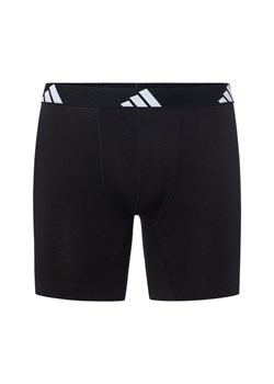 adidas Performance Bokserki w 3-paku Mężczyźni Bawełna czarny jednolity ze sklepu vangraaf w kategorii Majtki męskie - zdjęcie 184635723