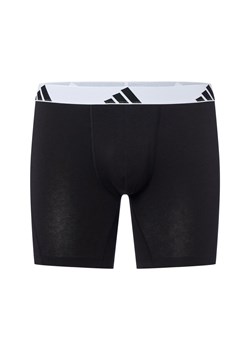 adidas Performance Bokserki w 3-paku Mężczyźni Bawełna czarny jednolity ze sklepu vangraaf w kategorii Majtki męskie - zdjęcie 184635724