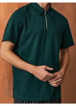 Sinsay - Koszulka polo - zielony ze sklepu Sinsay w kategorii T-shirty męskie - zdjęcie 184637192