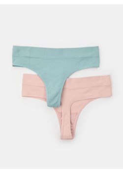 Sinsay - Stringi typu tanga 2 pack - wielobarwny ze sklepu Sinsay w kategorii Majtki damskie - zdjęcie 184637212