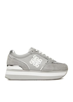Sneakersy Nine West SS25-3C093 Srebrny ze sklepu eobuwie.pl w kategorii Buty sportowe damskie - zdjęcie 184637320