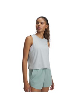 Damski top treningowy Under Armour Vanish Energy Crop Tank - szary ze sklepu Sportstylestory.com w kategorii Bluzki damskie - zdjęcie 184638271