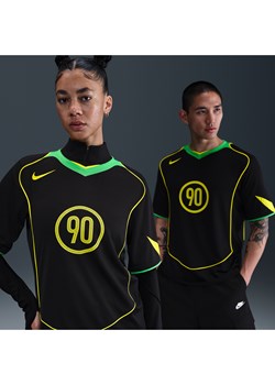 Męska koszulka piłkarska Dri-FIT Nike Total 90 - Czerń ze sklepu Nike poland w kategorii T-shirty męskie - zdjęcie 184638423