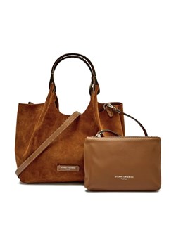 GIANNI CHIARINI Skórzana torebka na ramię + saszetka DUA ze sklepu Gomez Fashion Store w kategorii Torby Shopper bag - zdjęcie 184638451